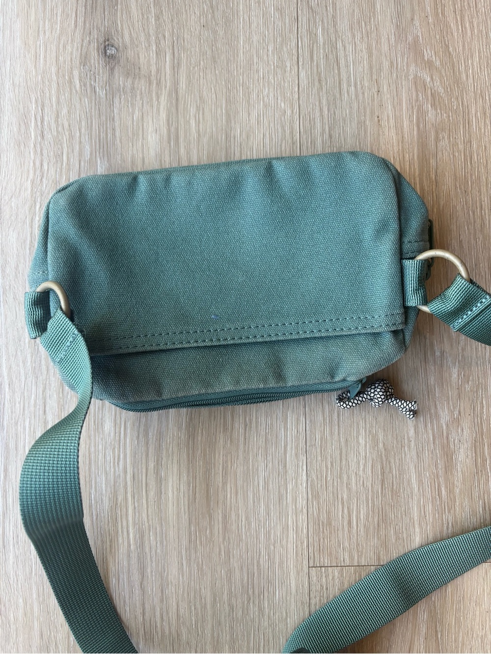Topo Designs Olive Green Sling Bag with Adjustable Strap - Picture 5 of 6